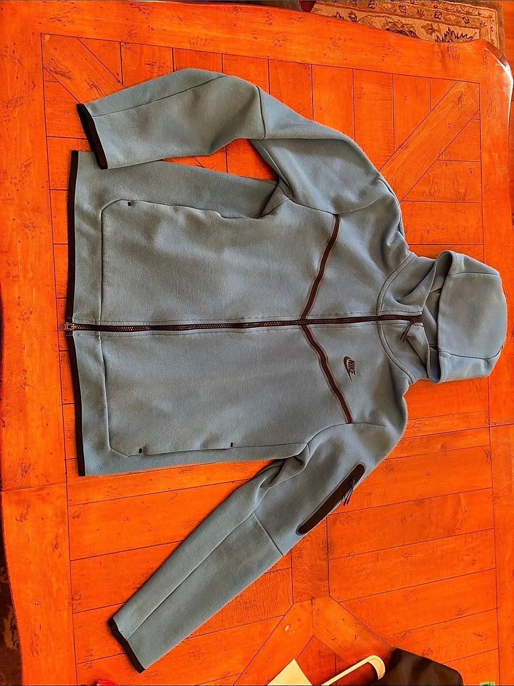 Nike Sportswear Tech Fleece Blue & Black Size Large